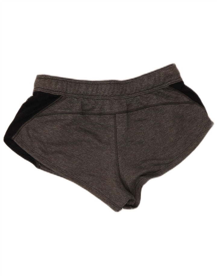 Pantaloni scurți sport Under Armour pentru femei UK 14 Medium Gri Poliester color bloc