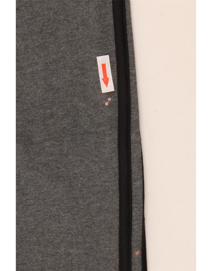 Leggings pentru femei ADIDAS UK 8/10 mic bumbac gri