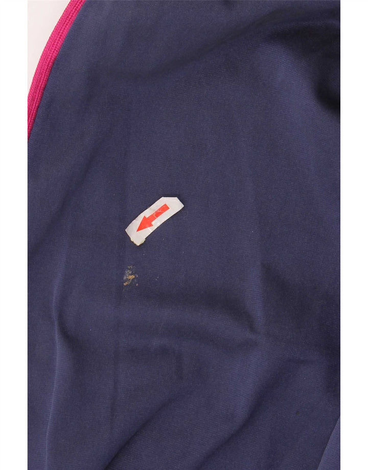 Jachetă de top pentru trening grafic Asics pentru bărbați, mare, bleumarin, color block