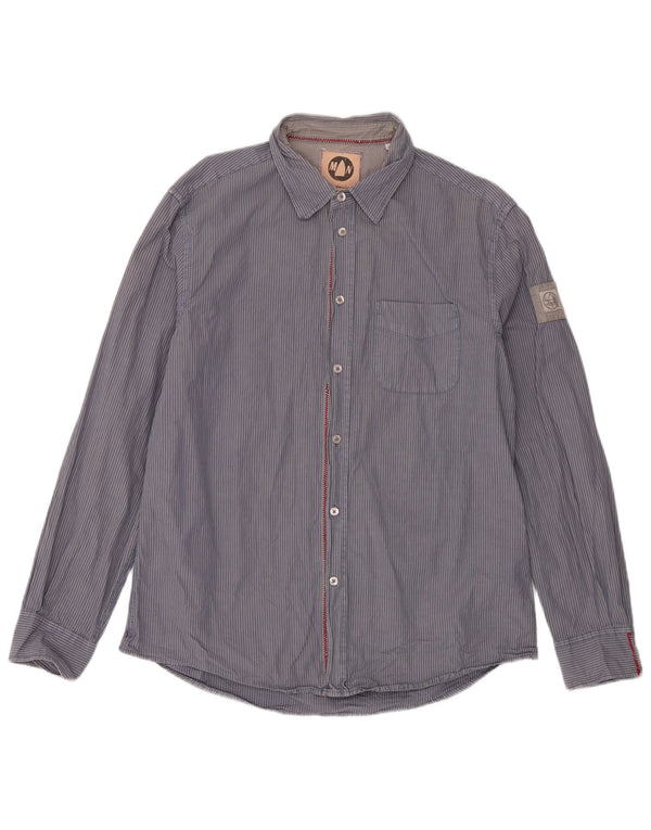 Cămașă pentru bărbați Murphy & Nye Sailmakers XL, albastru bleumarin, bumbac cu dungi