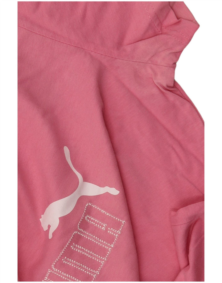Tricou cu grafic Puma pentru femei Top UK 14 Medium Pink
