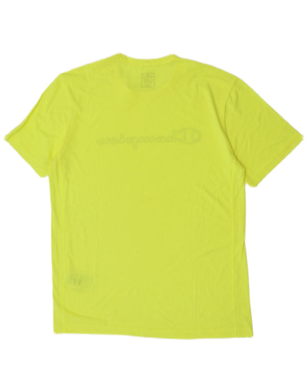 Tricou grafic pentru bărbați Champion Top 2XL poliester galben