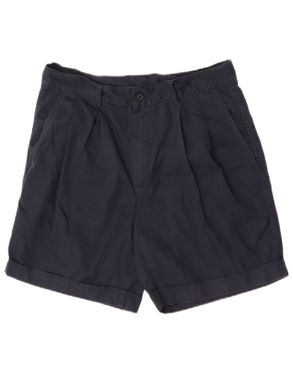 Pantaloni scurți chino pegged bărbați Old Dog IT 52 XL W32 bumbac bleumarin