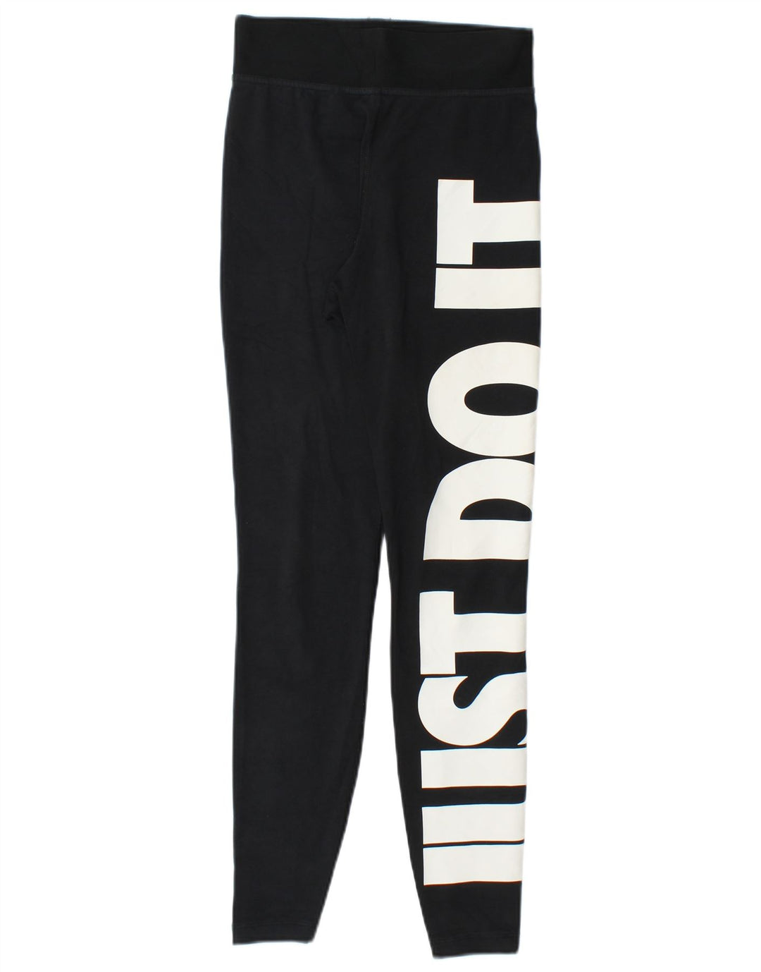 Leggings grafic Nike pentru femei UK 4 XS bumbac negru