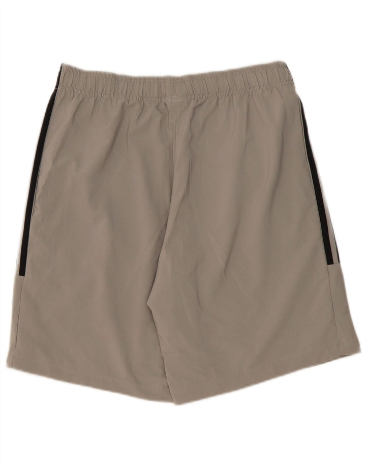 Pantaloni scurți sport ADIDAS pentru bărbați, gri mediu