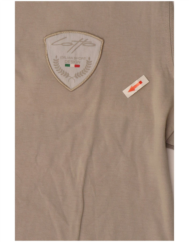 Tricou Bărbați Lotto Top Mare Bumbac Gri