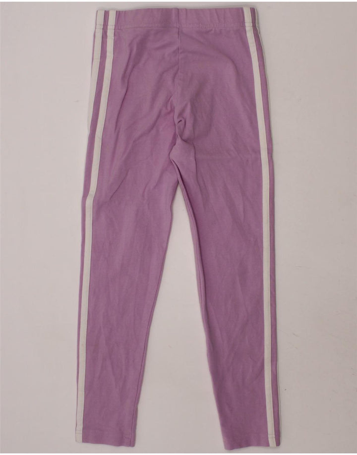 ADIDAS Girls Leggings 7-8 Years  Purple Vintage Adidas and Second-Hand Adidas from Messina Hembry 