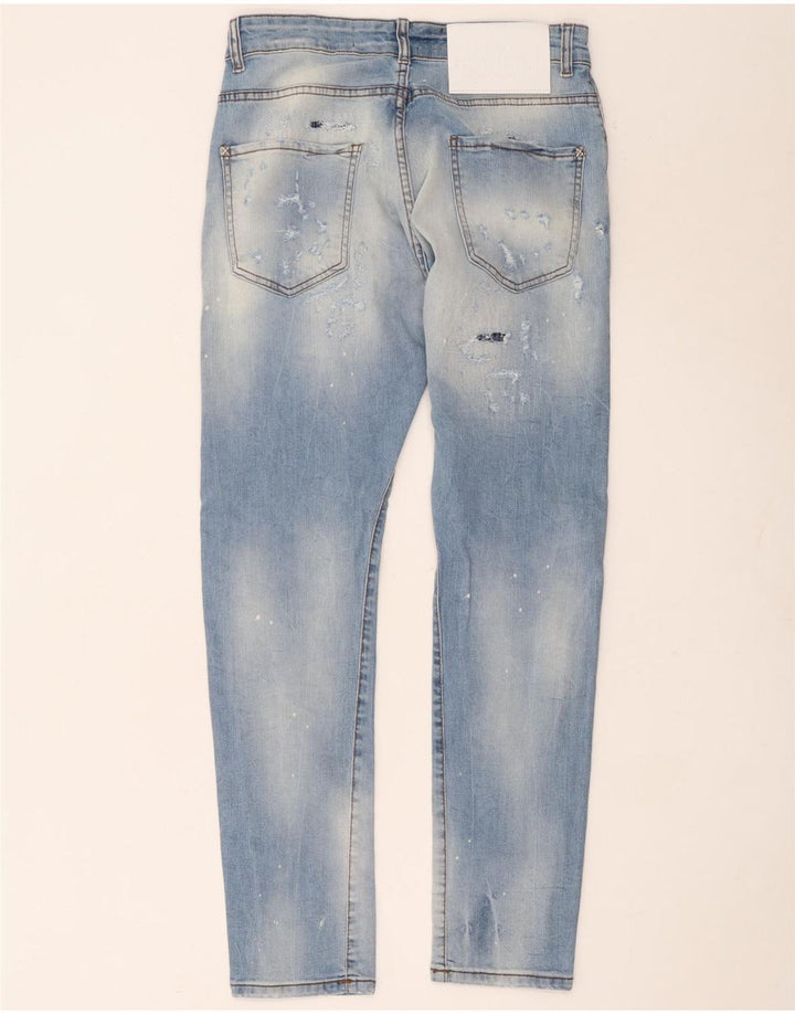 Blugi slim pentru bărbați Richmond Distressed W32 L30 Blue