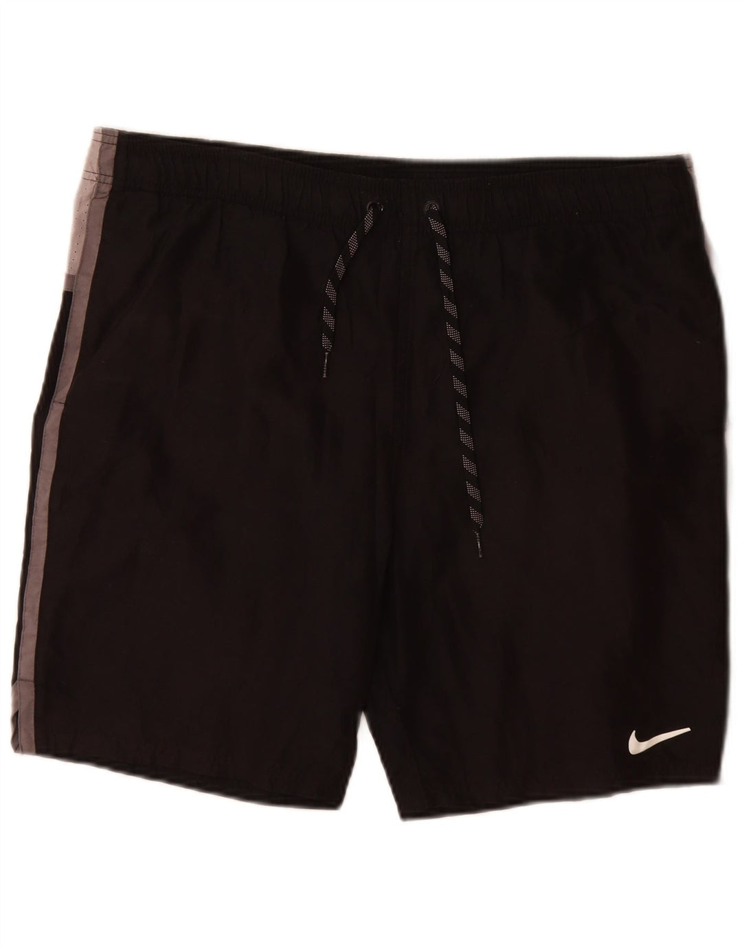 Pantaloni scurți sport Nike pentru bărbați, negru mediu, poliester color bloc