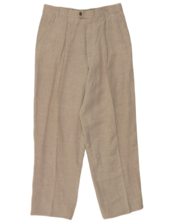 Pantaloni de costum pentru bărbați Bocodo IT 48 Medium W30 L29 Bej In