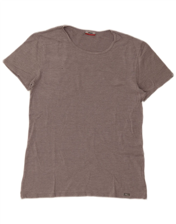 Tricou pentru femei FILA Top UK 14 Large Gri Modal