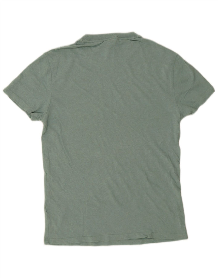 Tricou Superdry pentru bărbați Top mic din bumbac verde