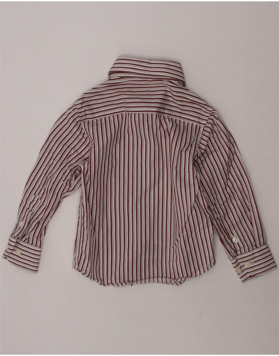 HARMONT & BLAINE Boys Shirt 2-3 Years Red Striped Cotton Vintage Harmont & Blaine and Second-Hand Harmont & Blaine from Messina Hembry 