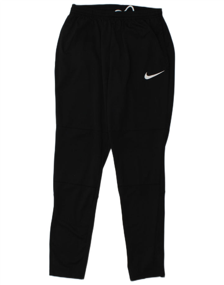 Pantaloni de trening NIKE Dri Fit pentru bărbați, poliester negru mic