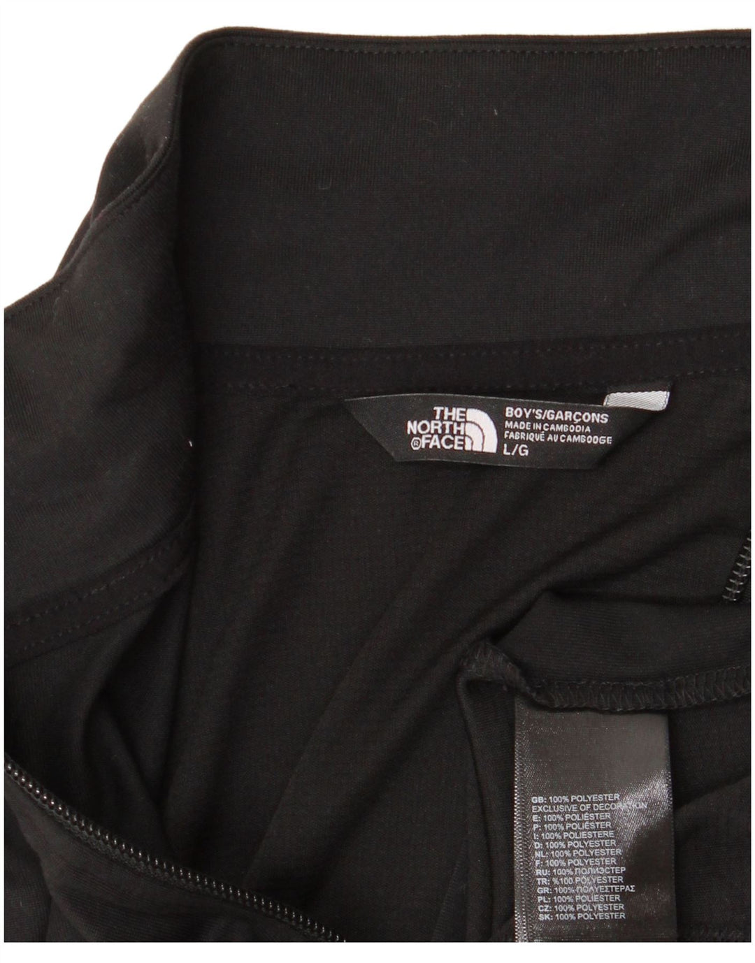 The North Face Boys Graphic Pullover Trening Top 11-12 Years Large Black
