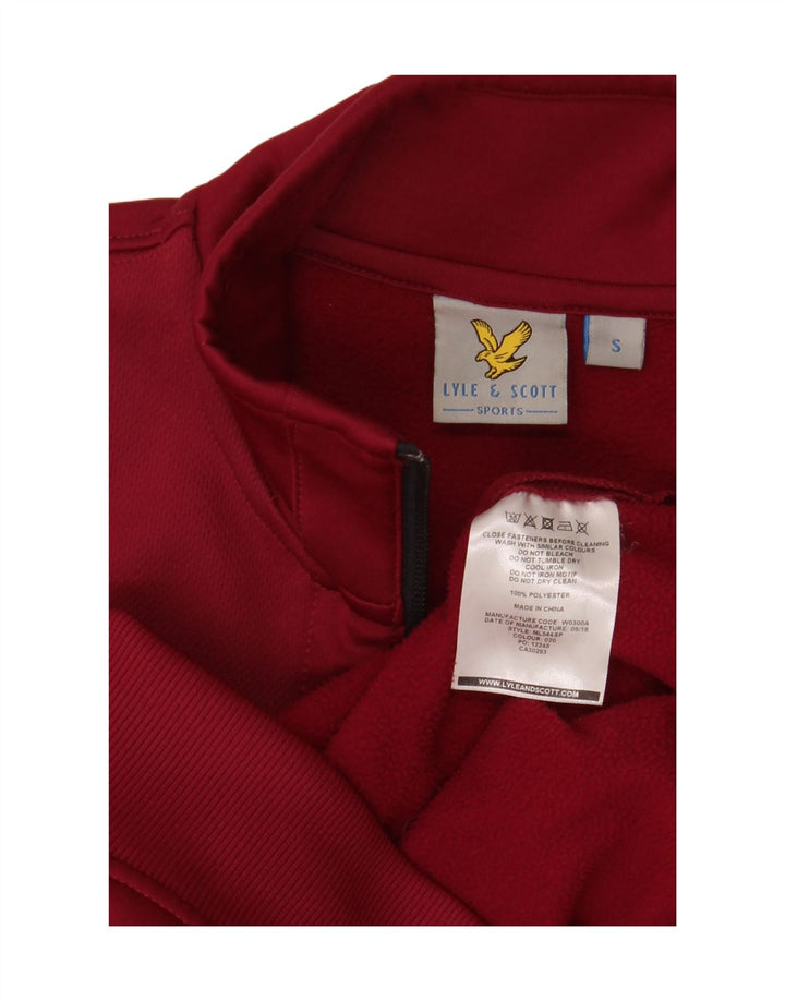 Jachetă de trening pentru bărbați Lyle & Scott, poliester maro mic