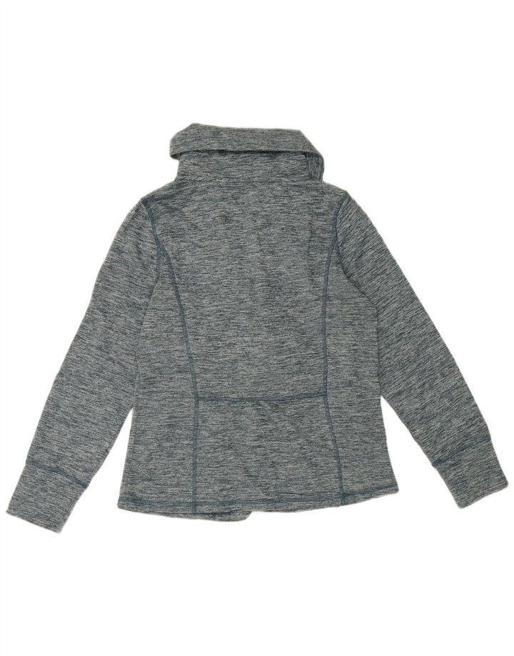 Jachetă de trening pentru femei Eddie Bauer UK 16 Poliester cu pături albastre mari