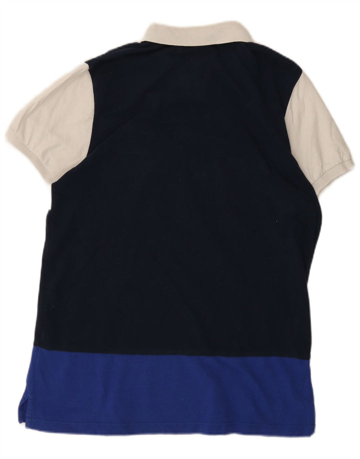 Tricou polo pentru bărbați ELLESSE, cu grafică, din bumbac multicolor, color block