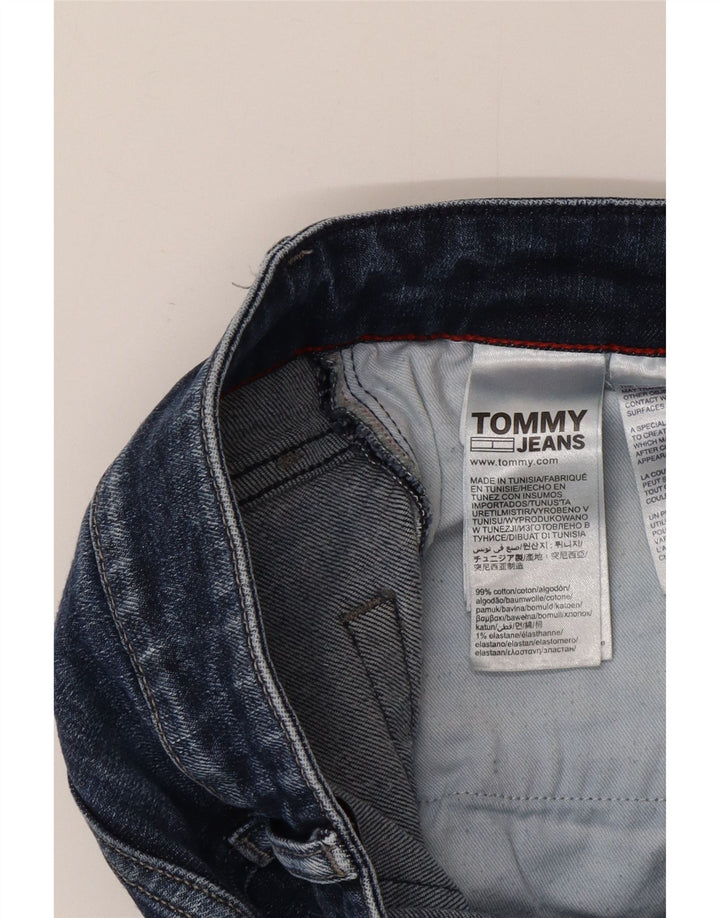 Blugi slim pentru bărbați Tommy Hilfiger W30 L32 Bumbac albastru