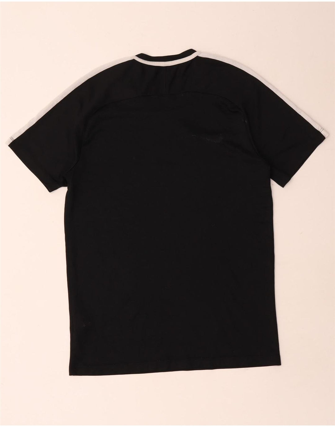 Tricou Nike Dri Fit pentru bărbați Top Mediu Negru Poliester Bloc de culoare
