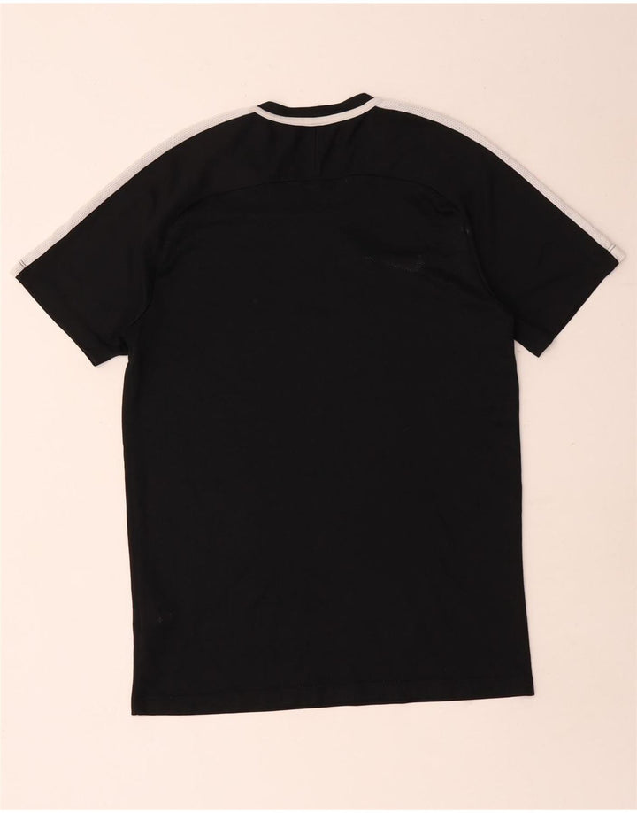 Tricou Nike Dri Fit pentru bărbați Top Mediu Negru Poliester Bloc de culoare