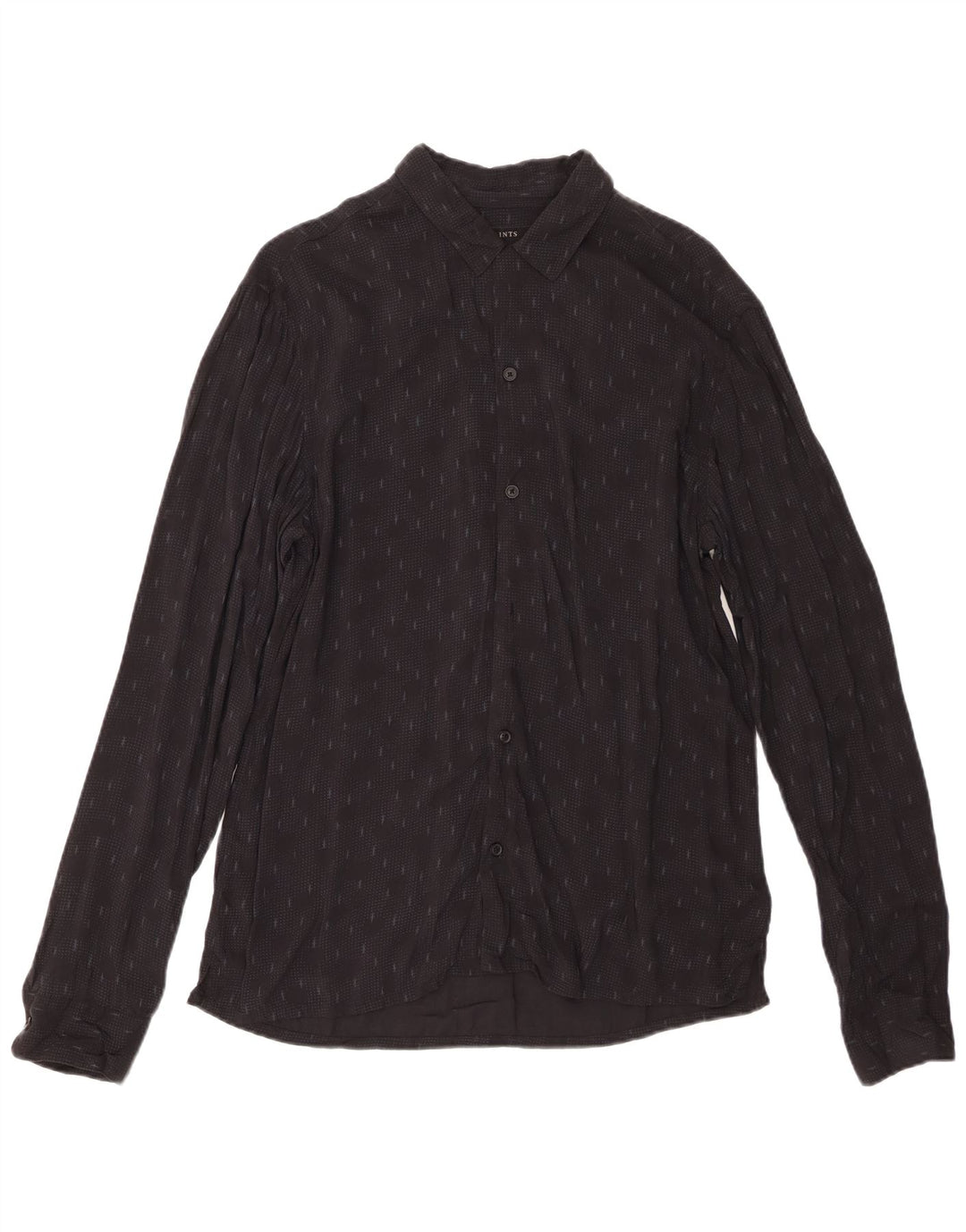 Cămașă Bărbați All Saints Mediu Negru Geometric Viscoză