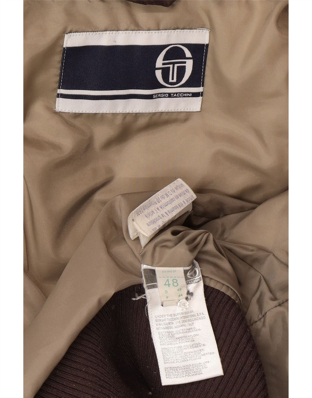 Jachetă căptușită pentru femei Sergio Tacchini IT 48 XL Maro Poliamidă
