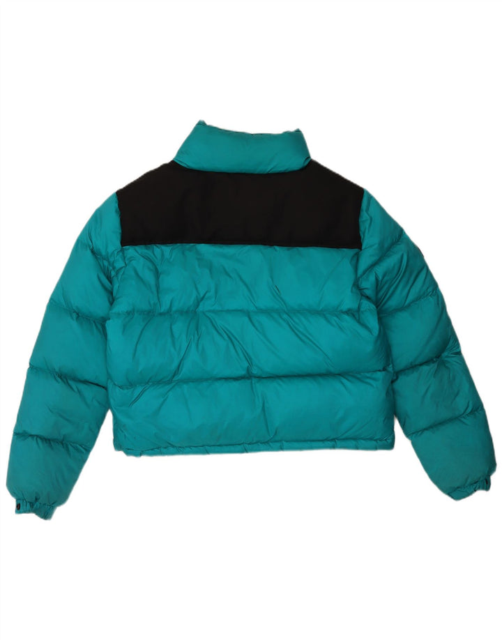 Jachetă căptușită pentru femei Superdry UK 12 Turcoaz mediu Poliester color