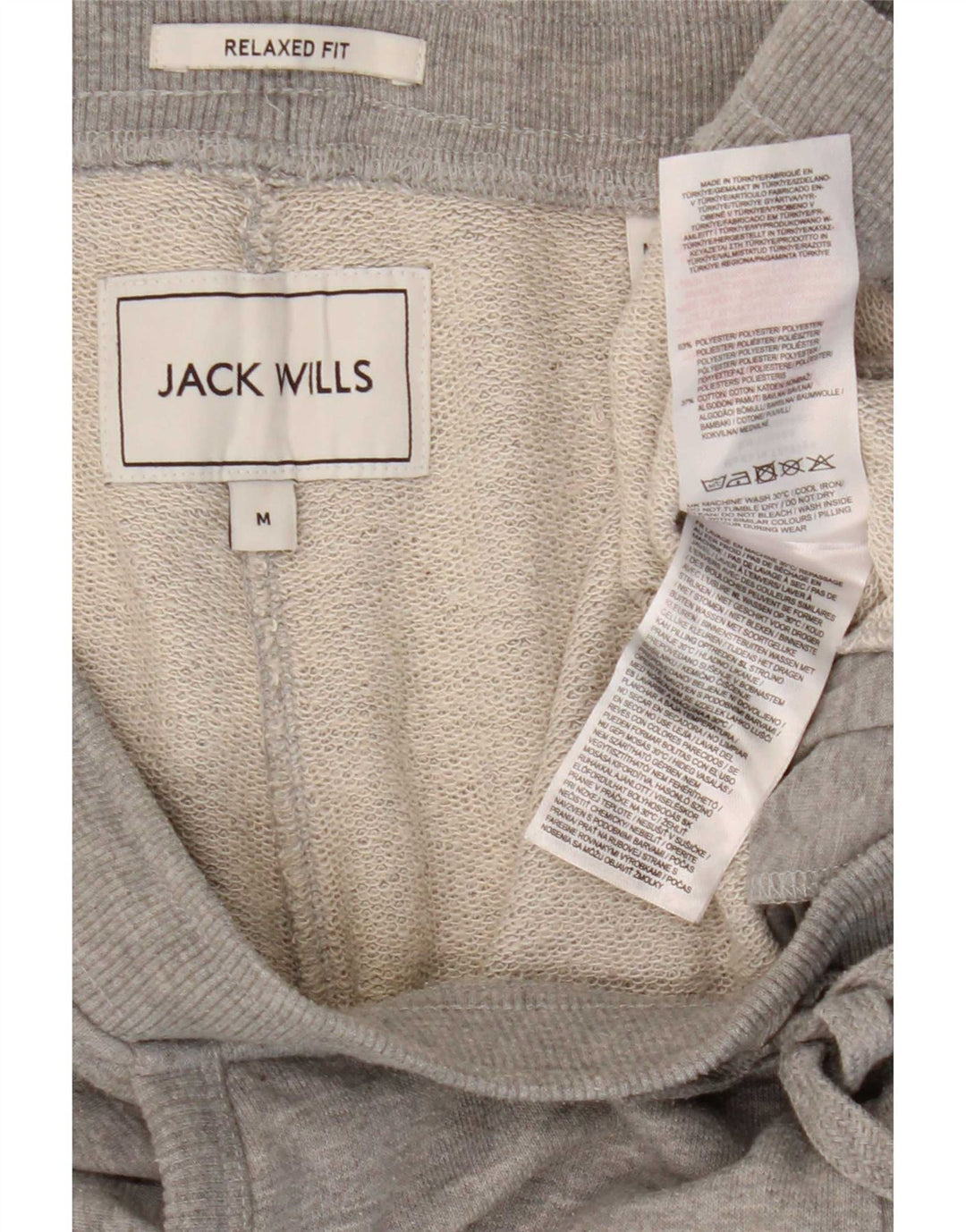 Pantaloni de trening cu grafic pentru femei Jack Wills UK 14 Medium Gri Pete