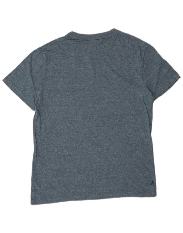 SUPERDRY Tricou Bărbați Top Medium Blue Bumbac