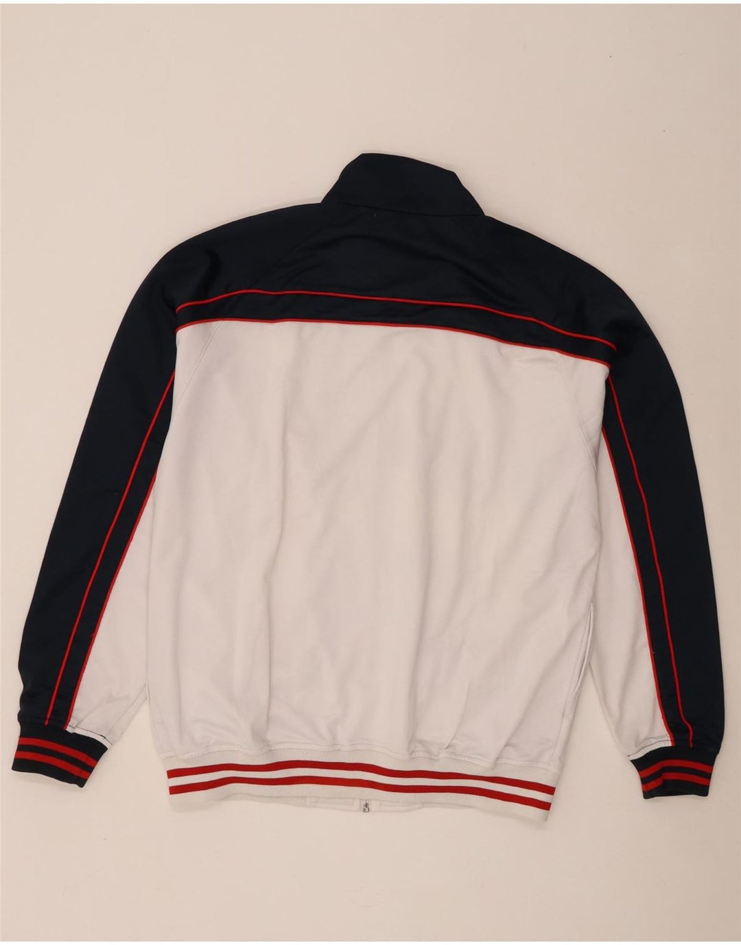 Jachetă de trening pentru bărbați Kappa, 2XL, alb, poliester color bloc