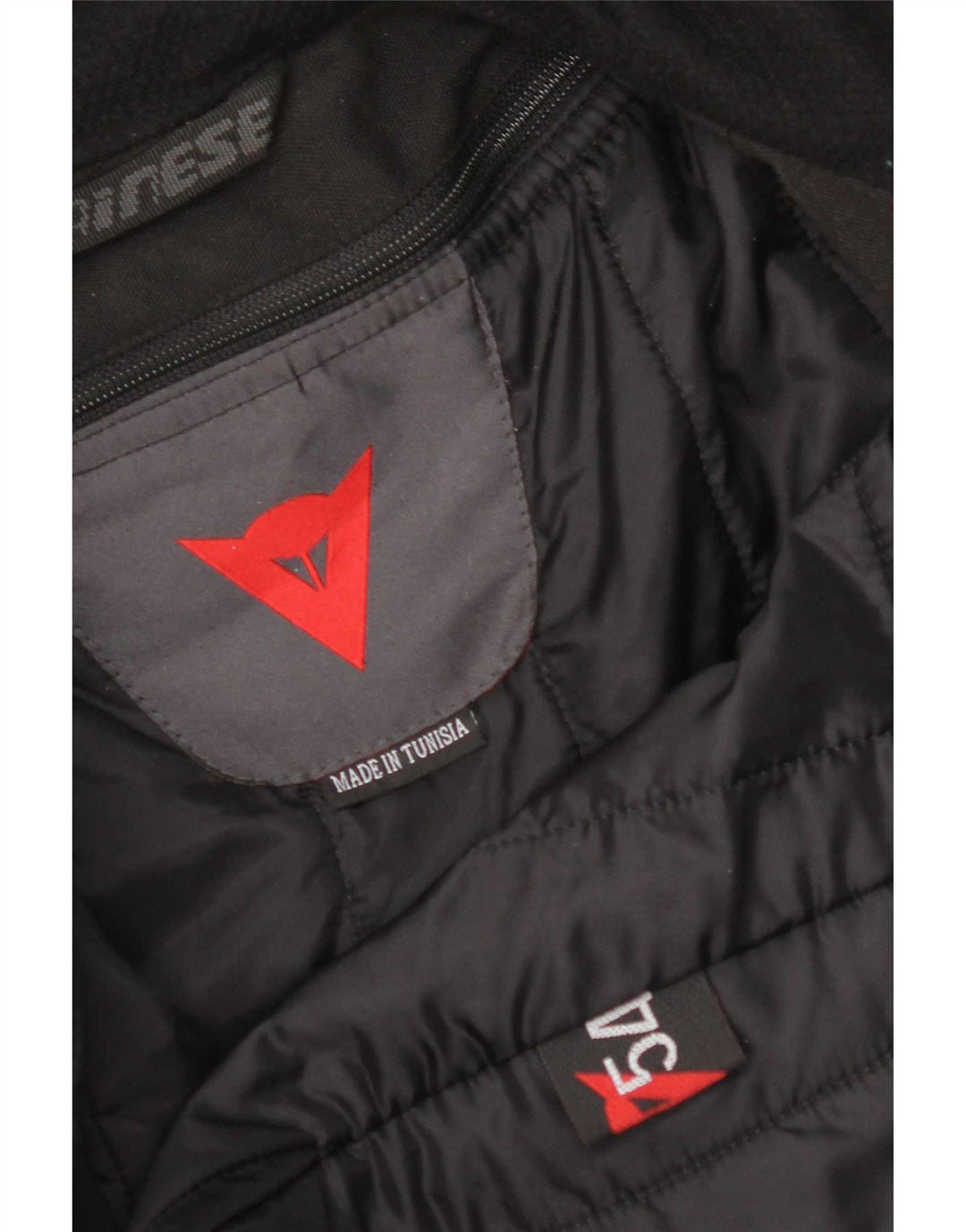 Jachetă Dainese Racer pentru bărbați IT 54, mare, negru, bumbac