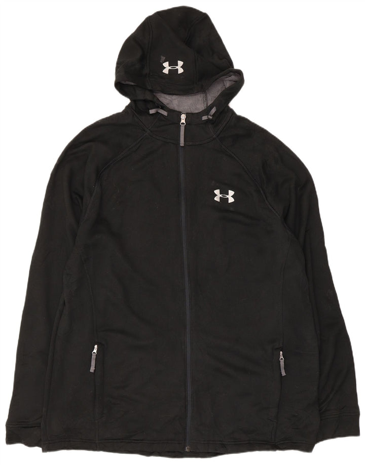 Pulover Under Armour pentru bărbați, cu fermoar, XL, poliester negru