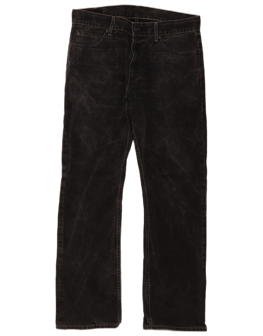 Blugi drepti pentru bărbați Levi's 506 W36 L32 negri