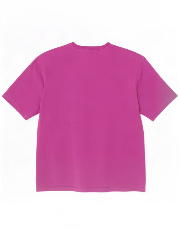Tricou supradimensionat pentru femei Adidas UK 4/6 XS Bumbac violet