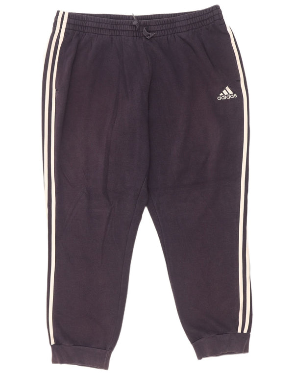 Pantaloni de trening pentru bărbați Adidas Pantaloni de jogging 2XL Bumbac bleumarin