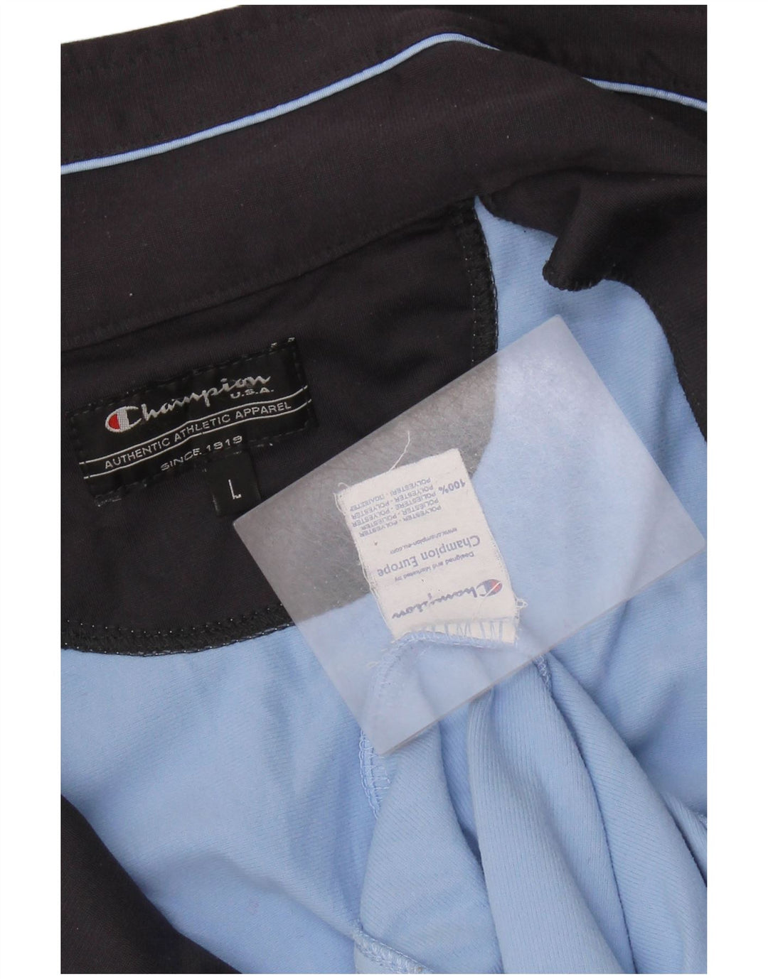 Jachetă de trening pentru bărbați CHAMPION, mare, albastru, poliester