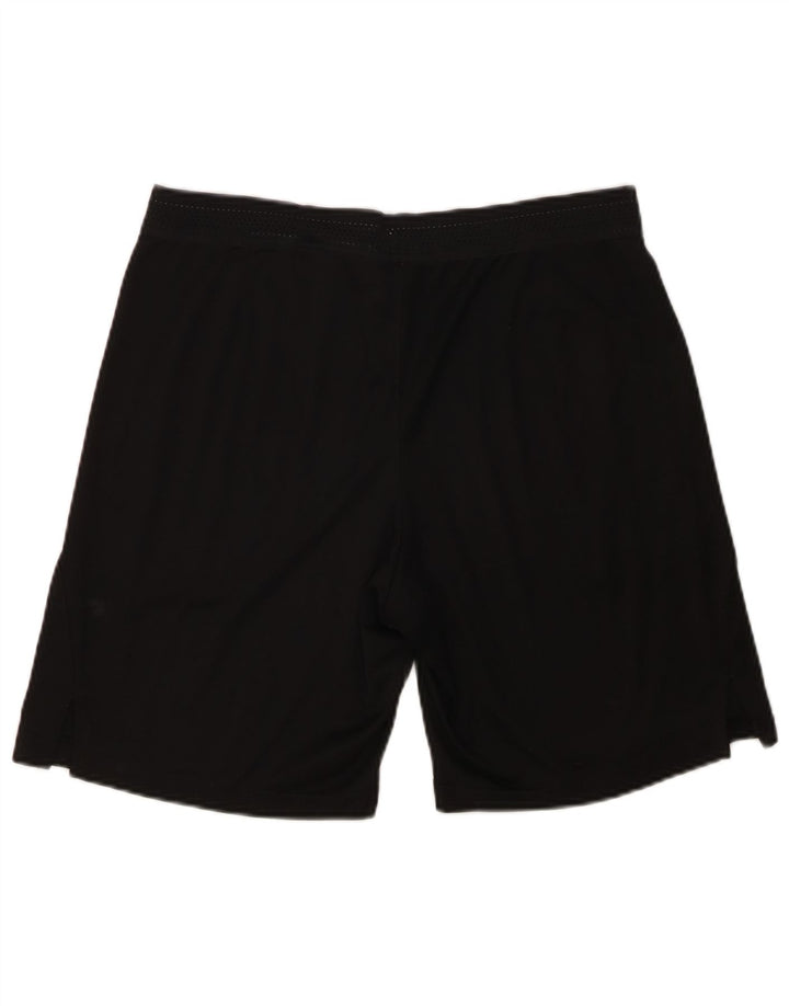 Pantaloni scurți sport pentru bărbați Reebok, poliester mediu negru