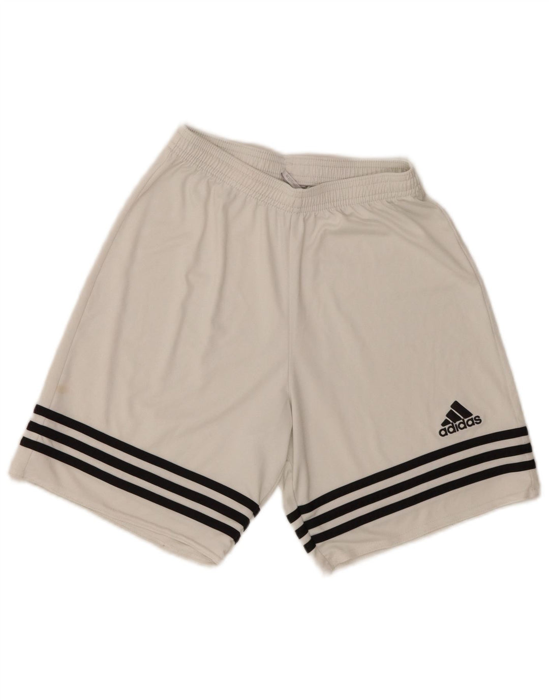 Pantaloni scurți sport pentru bărbați Adidas Climalite, poliester alb mic