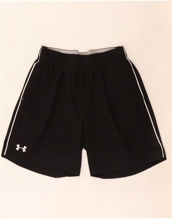 Pantaloni scurți sport grafic Under Armour pentru bărbați, medii, negri