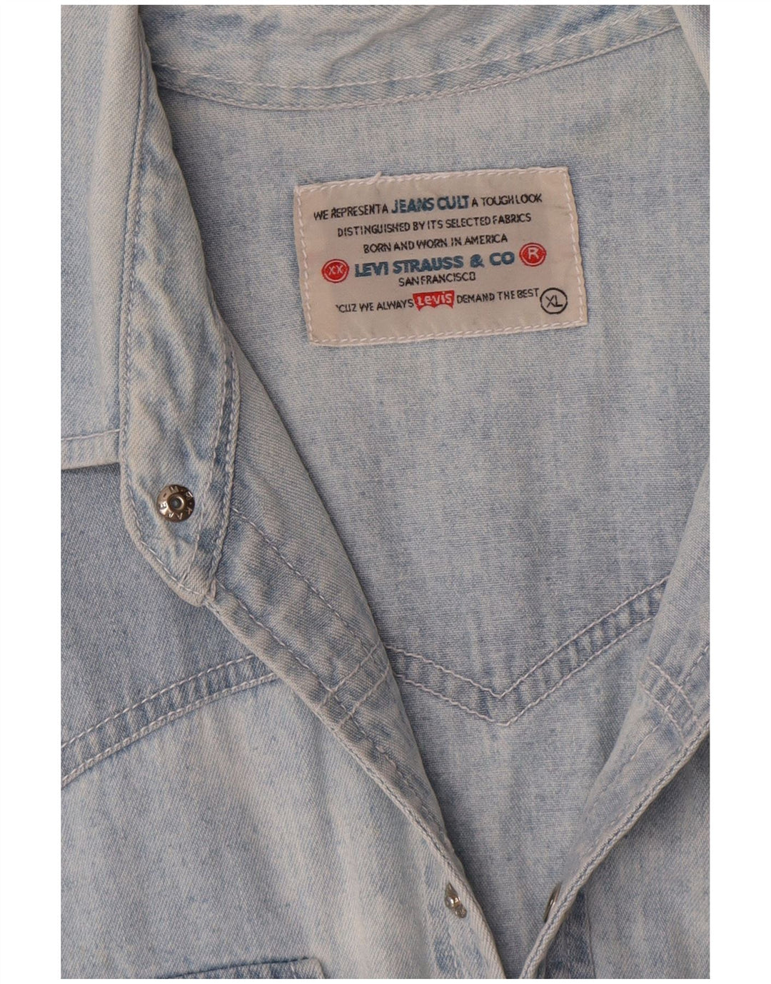 Cămașă de blugi pentru bărbați Levi's XL Albastru