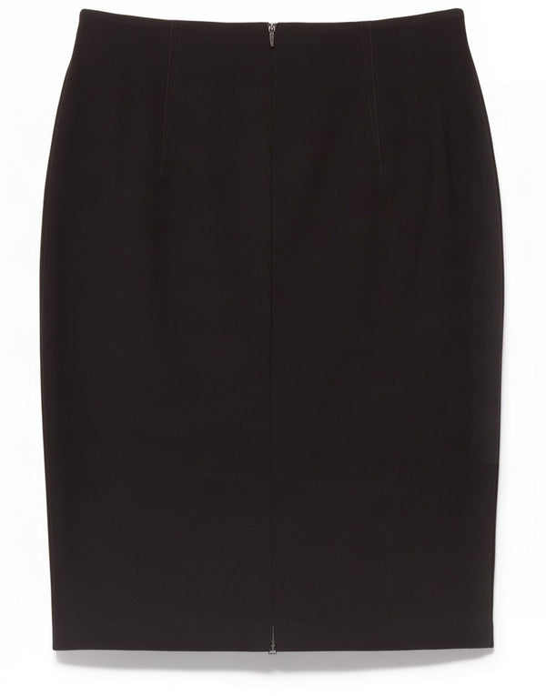Fusta creion pentru femei Marks & Spencer UK 14 Large W32 Poliester negru