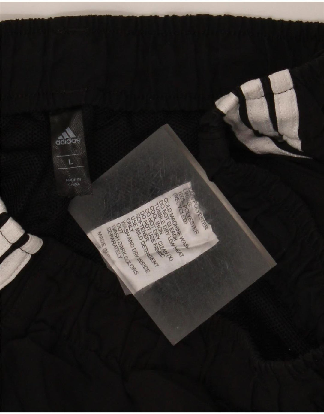 Pantaloni scurți sport pentru bărbați Adidas, mari, negru, poliester