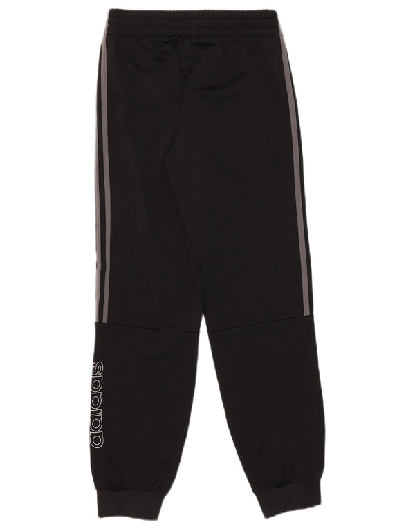 Pantaloni de trening cu grafic pentru băieți Adidas Pantaloni de jogging 11-12 ani Poliester negru