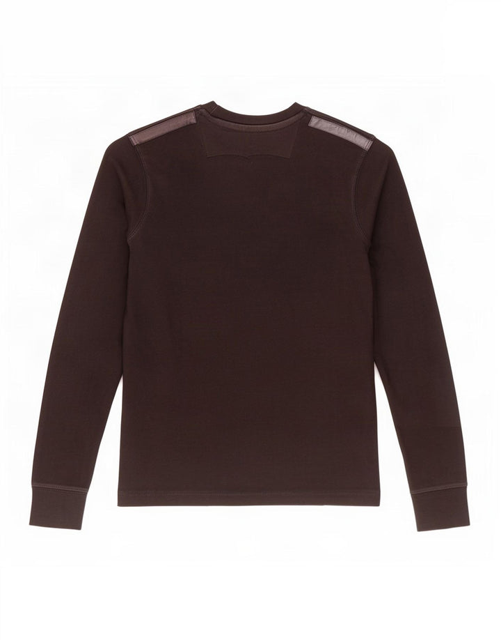 Levi's Top grafic pentru bărbați cu mânecă lungă, bumbac negru mic