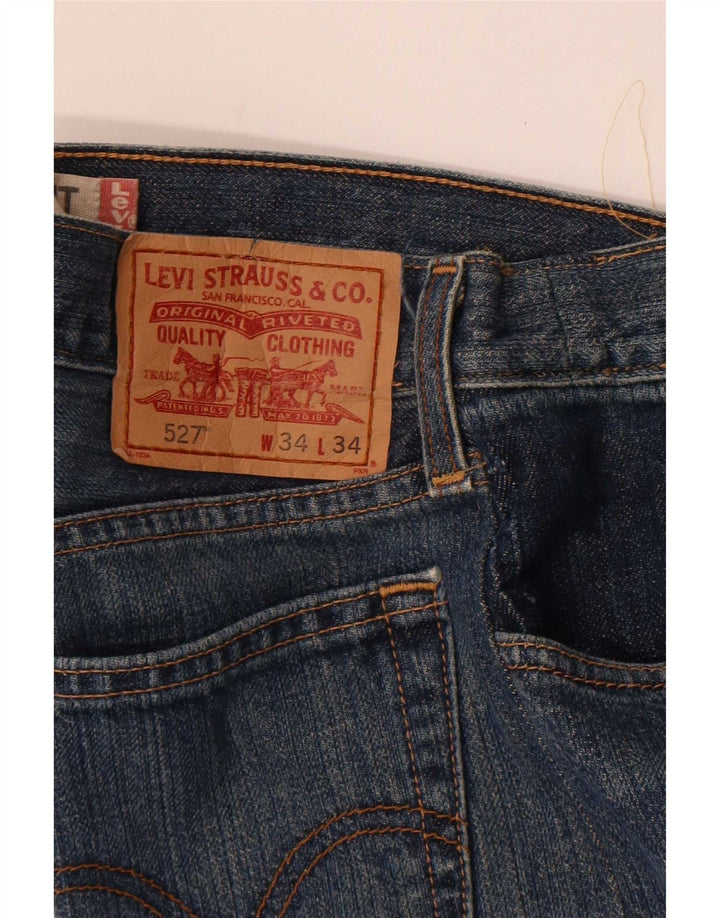 Blugi Levi's 527 Low Bootcut W34 L29 Albastru