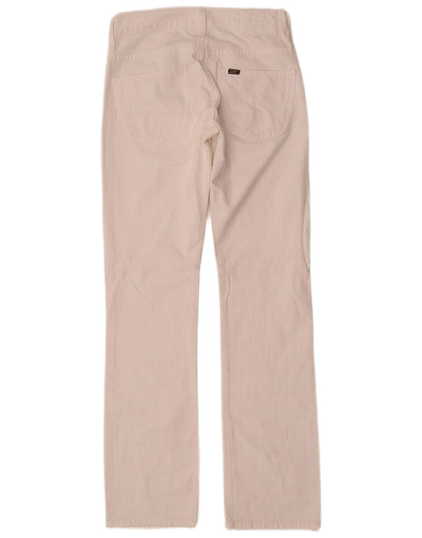 Blugi Lee Knox Straight pentru bărbați W30 L34 Bumbac alb