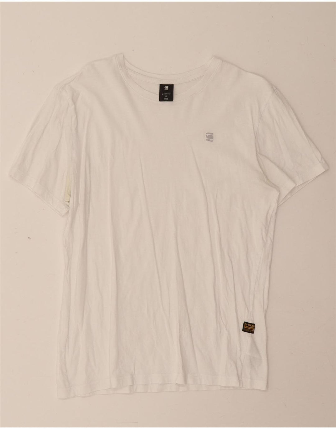 Tricou Bărbați G-Star Top Medium Alb Bumbac