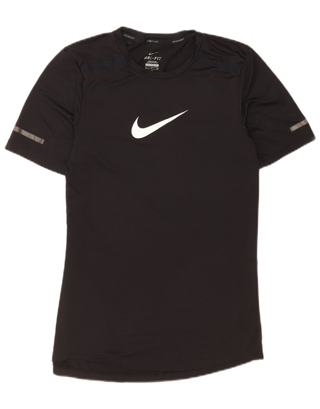 Tricou grafic Nike Dri Fit pentru bărbați Top mic poliester negru