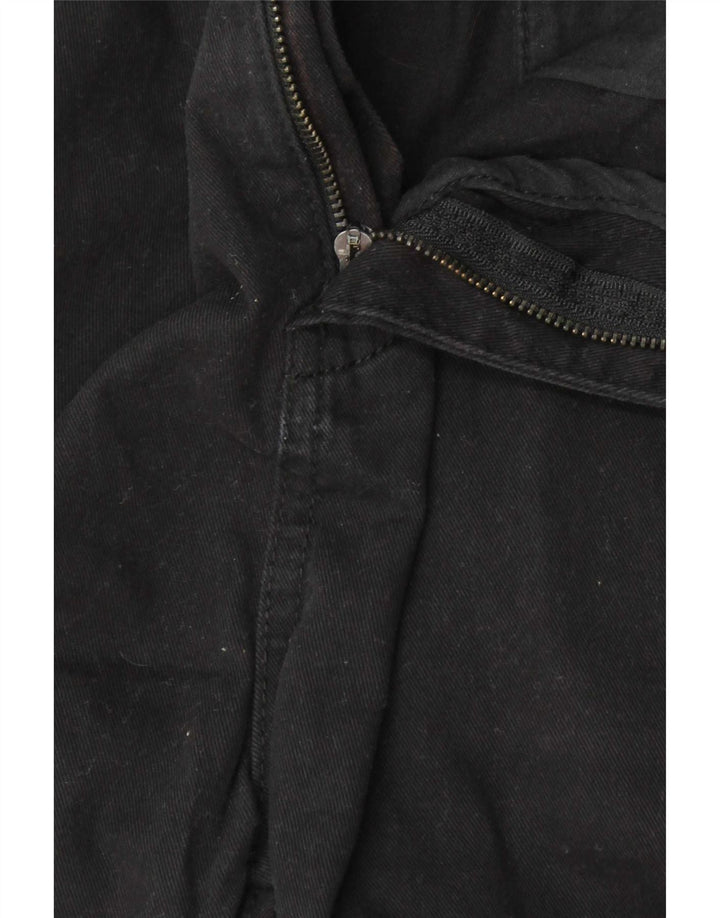 Pantaloni scurți chino pentru bărbați Pierre Cardin, cu tăiere obișnuită, mediu W32, bumbac negru